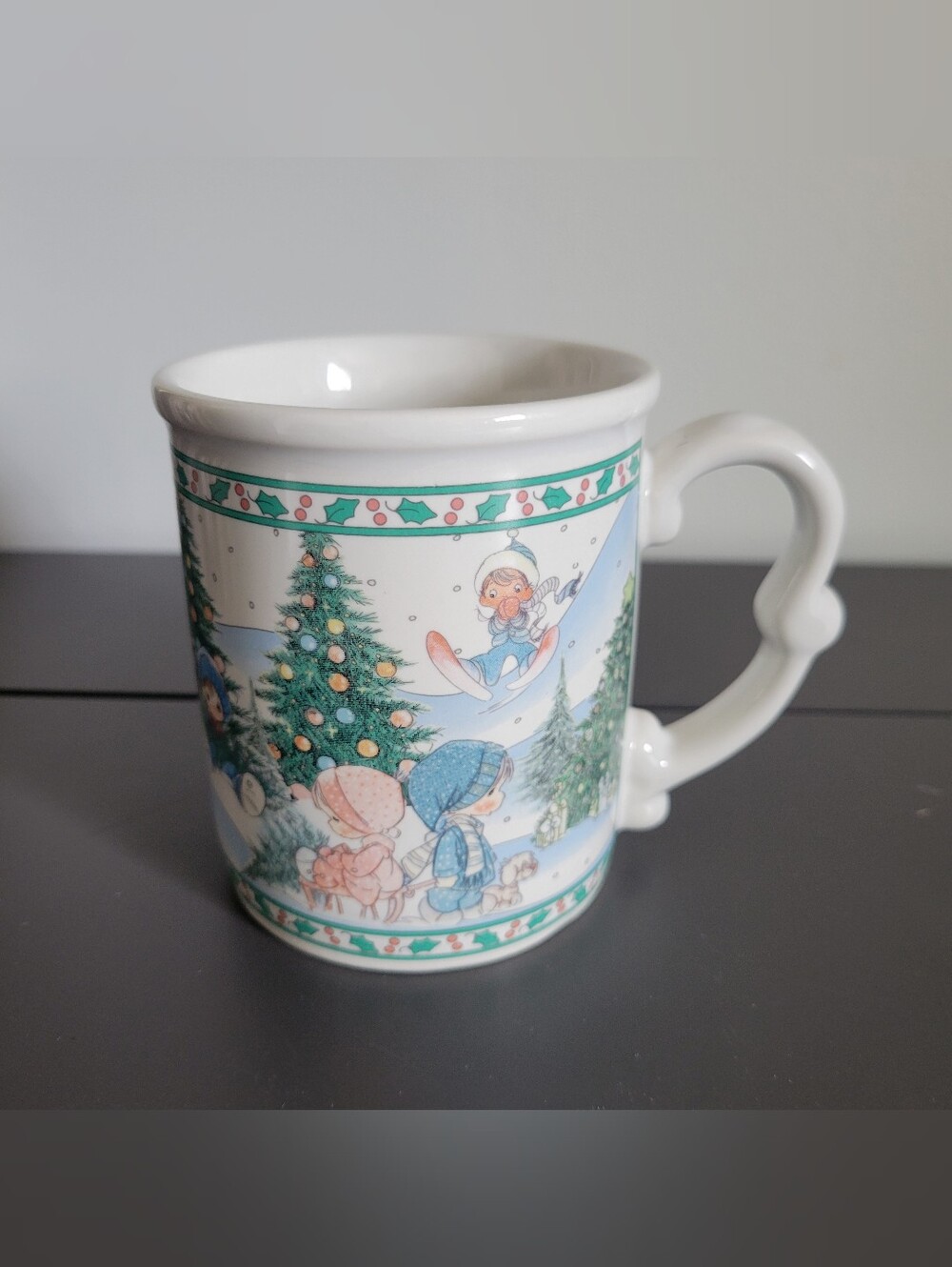 Precious Moments Vintage 1995 Enesco Collection Christmas Mug
